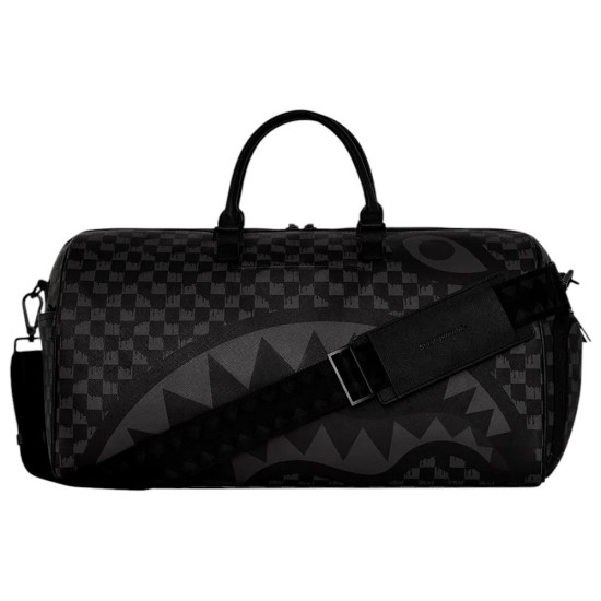 Sprayground Τσάντα ταξιδίου Hangover Grey Drip Checkduffle